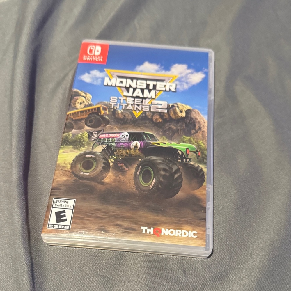 Monster Jam Steel Titans 2 for Nintendo Switch - Black